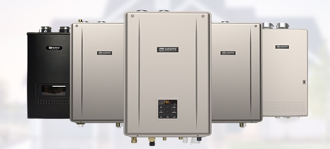 types of tankless water heating systems